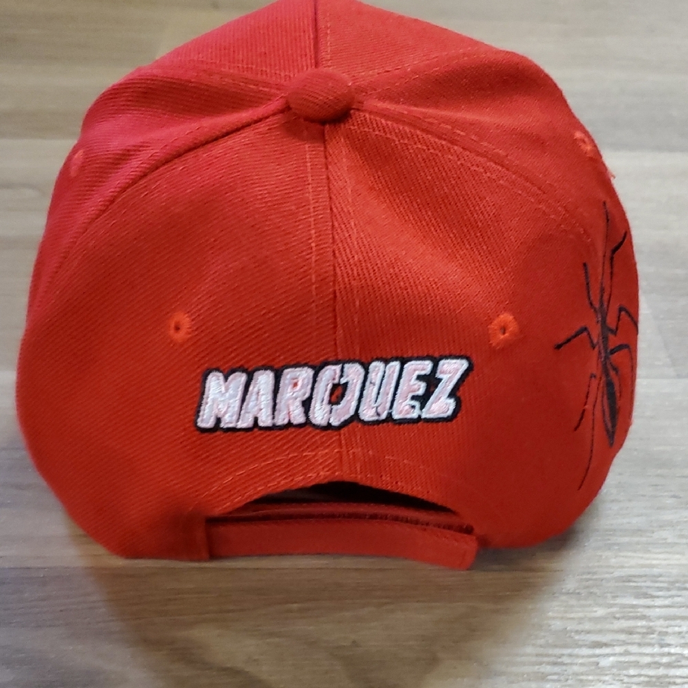 Red Marquez 93 Embroidered Cap - Picture 3 of 6